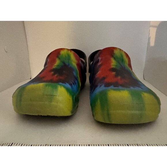 Crocs Tie-Dye Mens 14 Classic Bistro Clog Slip-On Shoes  Multicolor - Picture 5 of 10